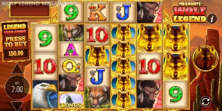 Wolf Legend Megaways Casino Games