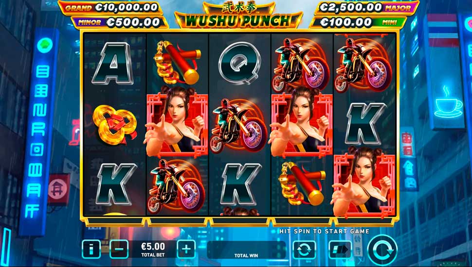 Wushu Punch Slots Reels